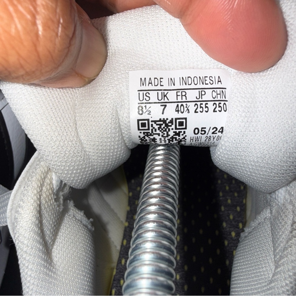 Size 8.5 - adidas Grand Court 2.0 White Black Women GW9214, No Box, Clean, 10/10 - Picture 8 of 10